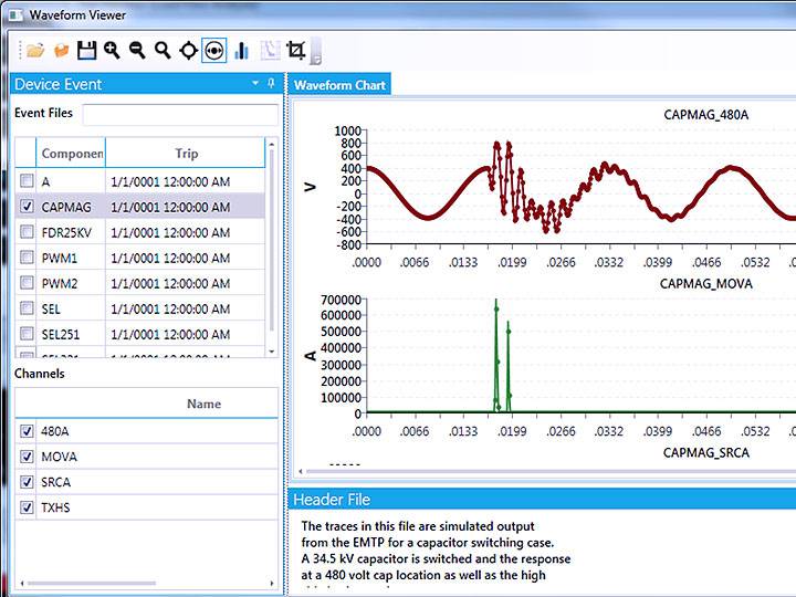 波形捕獲和可視化