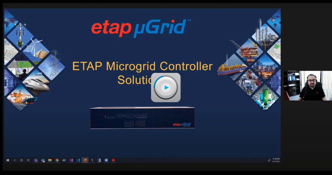 ETAP微電網(wǎng)控制器-演示
